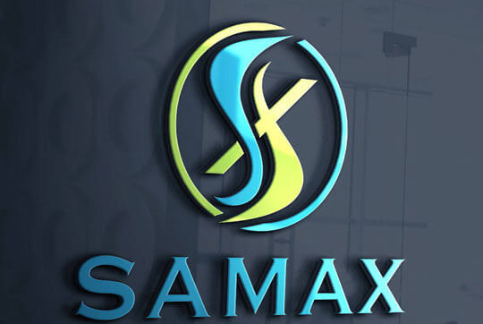 Samax 3D logo